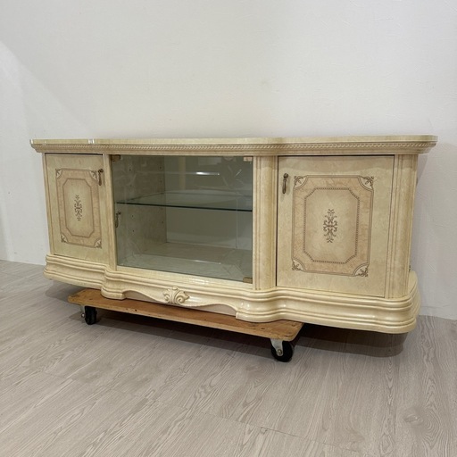 サルタレッリ　イタリア製　TVボード　白家具　姫家具