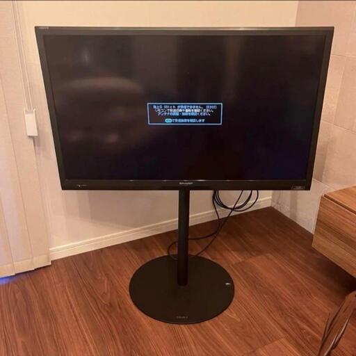 SHARP40型液晶テレビ　EQUALSイコールズ　スタンド付き