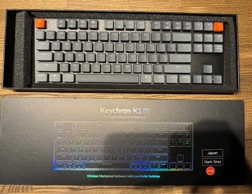 keychron ワイヤレスメカニカルキーボード K1