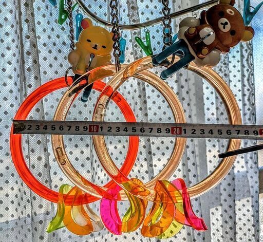 [ペット用品]★鳥用(大型鳥)オウムなどの止まり木アクリルスイング