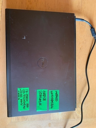 （売約済）お得な特価！Dell precision m4700改その⑨　i7 3540M Webカメラ　爆速FirePro5100M搭載！メモリー16G　新品SSD512G！　win10pro64bi お得な特価！Dell precision m4700改その⑨ i7 3540M Webカメラ 爆速