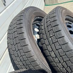202493【札幌】175/65R15　冬タイヤ　スタッドレス　テッチン　早い者勝ち♪　キューブ　ヴィッツなど