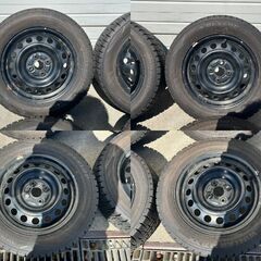 202493【札幌】175/65R15　冬タイヤ　スタッドレス　テッチン　早い者勝ち♪　キューブ　ヴィッツなど