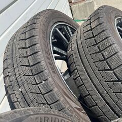 2024914【札幌】225/50R17　冬タイヤ　スタッドレス　社外アルミ　早い者勝ち♪　レガシィワゴン　レガシィB4など