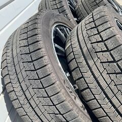 2024914【札幌】225/50R17　冬タイヤ　スタッドレス　社外アルミ　早い者勝ち♪　レガシィワゴン　レガシィB4など