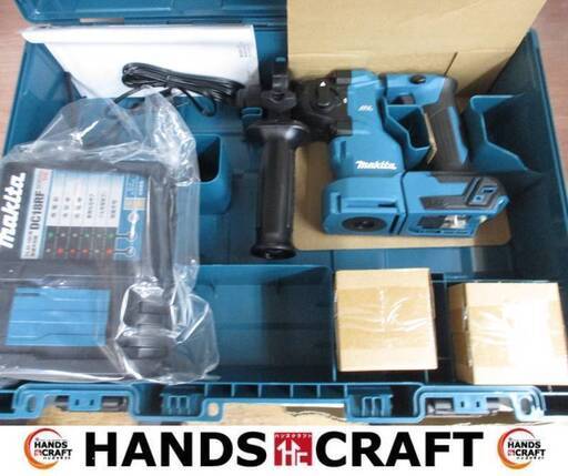 マキタ makita HR183DRGX ハンマドリル 未使用品 バッテリ18V 6.0Ah二個/充電器付き 18mm 【ハンズクラフト宜野湾店】