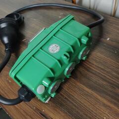 200V防雨延長ブレーカ　過負荷漏電保護兼用【発電機専用】　g-2bw-ek2-20a


