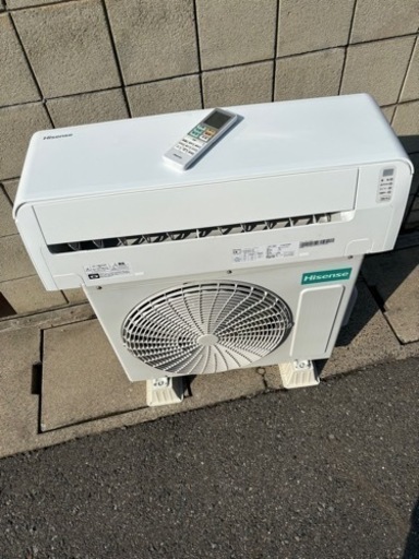 標準取付工事費込み⭐️2021年式　高年式ハイセンス6畳用エアコン