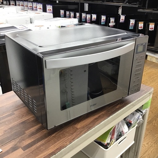 #I-12【ご来店頂ける方限定】 Haierのフラット電子レンジです