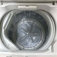 洗濯機 6.0kg マクスゼン JW60WP01 2022年製 W(幅)56.5×D(奥行き)53.4×H(高さ)83.5cm ※クリーニング済み