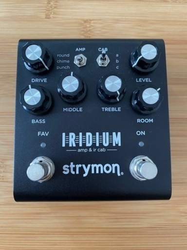 strymon Iridium ストライモン ギター エフェクター オーバードライブ リバーブ アンプシュミレーターAMP IR