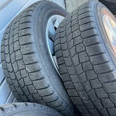 20249116【札幌】225/55R18　冬タイヤ　スタッドレス　ダンロップ　ウィンターマックス　トヨタ純正アルミ　早い者勝ち♪　アルファード　ヴェルファイアなど