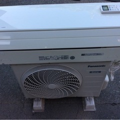 Panasonic  10〜12畳 2.8kw ルームエアコン  CS-287CF-W  2018年製  ※室外機の天板にサビが有ります。