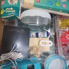 ハムスター用品(すぐに飼育できる程度)