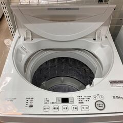 🎨国内メーカー＆高年式🎨5.5kg洗濯機 シャープ SHARP🎨ES-GE5G 2023年式🎨3384