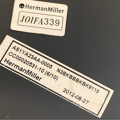 【愛品館 江戸川店 チェア】Herman Miller（ハーマンミラー）セイルチェア ID：150-051528-007