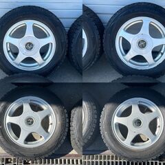 20249711【札幌】185/65R14 冬タイヤ スタッドレス ダンロップ 