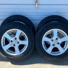 20249712【札幌】175/70R14　冬タイヤ　スタッドレス　ヨコハマ　アイスガード　社外アルミ　早い者勝ち♪　シエンタ　ヴィッツなど