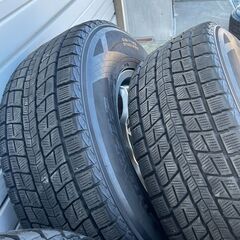 20249714【札幌】265/70R16　冬タイヤ　スタッドレス　ダンロップ　ウィンターマックス　社外アルミ　早い者勝ち♪　サーフ　プラド　FJなど