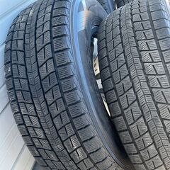 20249714【札幌】265/70R16　冬タイヤ　スタッドレス　ダンロップ　ウィンターマックス　社外アルミ　早い者勝ち♪　サーフ　プラド　FJなど