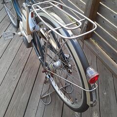 【お話し中です】ブリヂストン 古い24インチ 電動アシスト自転車 アシスタ  内装３段ギヤ オートライト 充電器付き