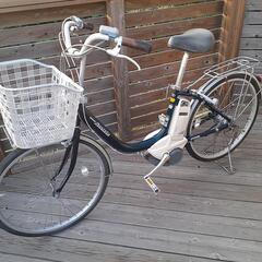 【お話し中です】ブリヂストン 古い24インチ 電動アシスト自転車 アシスタ  内装３段ギヤ オートライト 充電器付き