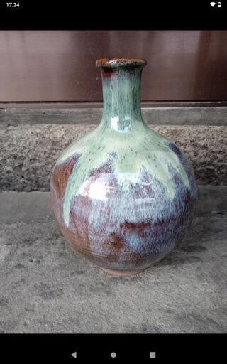 松代焼徳利　高さ約２９cm　無傷