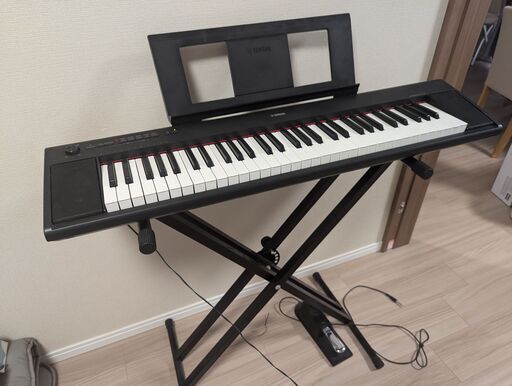 ヤマハ YAMAHA 電子キーボード piaggero ブラック NP-12B