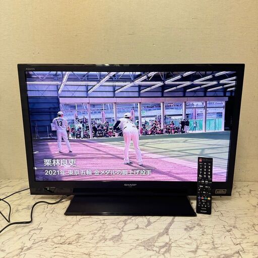 19615  SHARP 液晶テレビ  32V ◆大阪市内・東大阪市他 6,000円以上ご購入で無料配達いたします！◆ ※京都・高槻・枚方方面◆神戸・西宮・尼崎方面◆生駒方面、大阪南部方面　それぞれ条件付き無料配送あり！