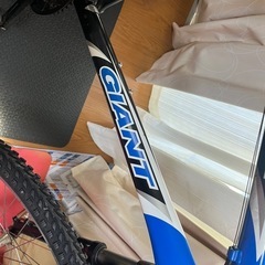 GIANT マウンテンバイク 青・黒　引き取り限定