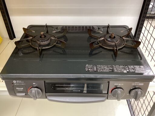 【6ヶ月保証】 LPガステーブル　Rinnai　KG35NBKR