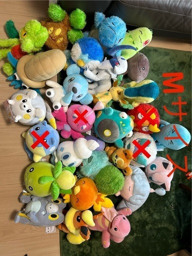 ポケモンぬいぐるみ　25種まとめ売り