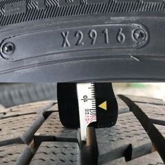 フォルクスワーゲン ポロ 社外アルミ付 ウインターマックス185/60R15 中古スタッドレス 4本 VW