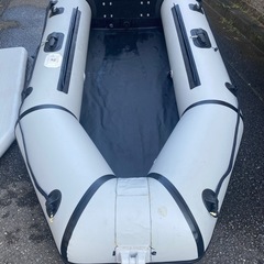 KT ゴムボート 3人乗り トランサムボート、ドーリー、艤装済み