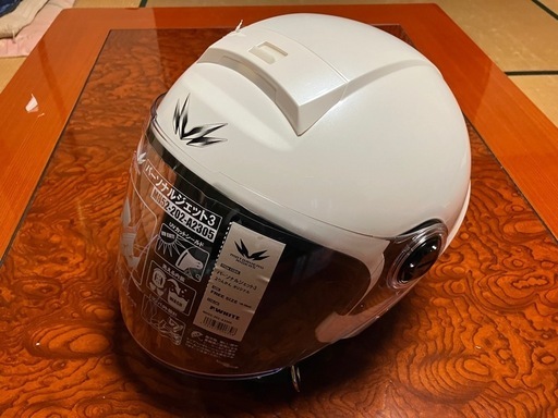 【引き取り限定、新品、試着のみ】ジェットヘルメット バイク(全排気量)用