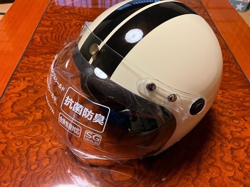 【引き取り限定、新品、試着のみ】 ISHINO SHOKAI バイク ヘルメット ジェット MAX-308