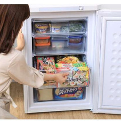 S238 ⭐ IRIS OHYAMA 1ドア冷凍庫（85L 右開き）21年製 IUSD-9B ⭐ 動作確認済 ⭐ クリーニング済