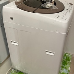 シャープ全自動洗濯機 10kg 2020年10月購入　ES-GV10E-T