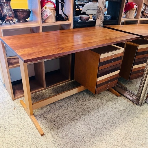 【池上店】 【14万円】　広松木工　SONO ソノ　デスク　desk 無垢材　チーク　ウォールナット　大川　木製　メープル　チェリー　運搬無料エリア有 / 大田区 リサイクルショップ ランバールーム 池上店 ◀︎ 池上駅 大森駅 蒲田駅 最寄り