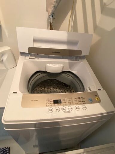 美品 洗濯機 5kg アイリスオーヤマ IAW-T502EN 2020年製 定価39,376円 一人暮らし