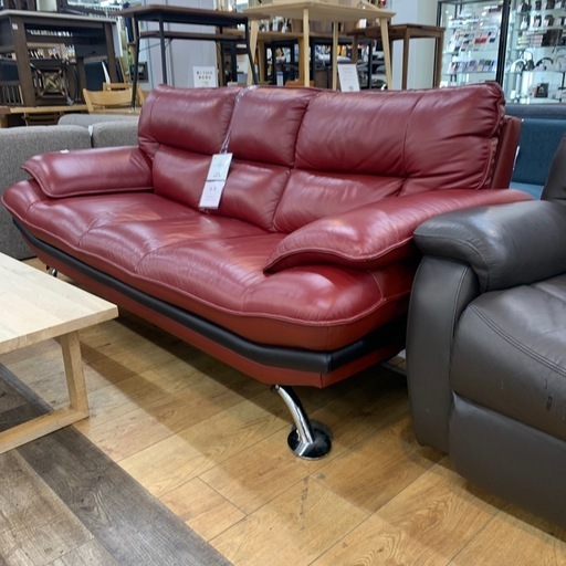 3人掛けソファー ニトリ レッド ニトリ3人掛けソファー ロゾ 家具