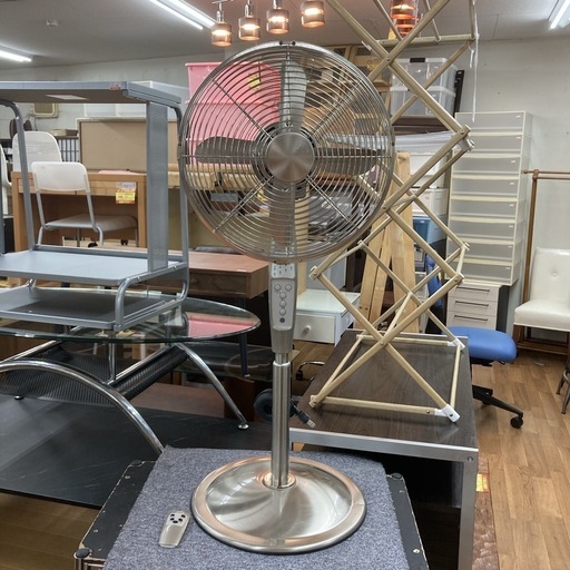 ドウシシャ メタル扇風機 LIR-350 レトロ