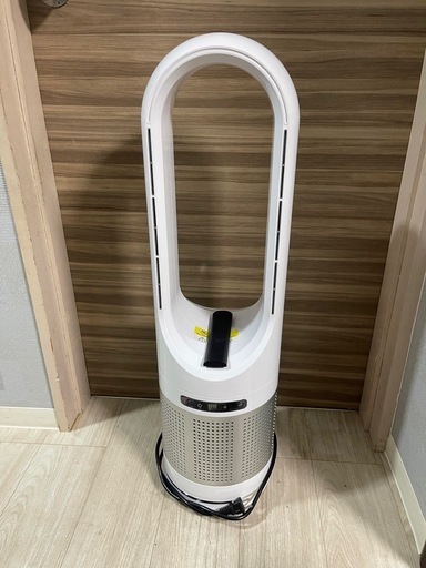 「配送可能」　2022年 サンイン SunInn 羽なし ブレードレス 冷暖風風 hot cool AM-046JR