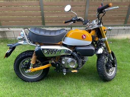 【値下げ】モンキー125  ABS 1811km 2019年式　バナナイエロー