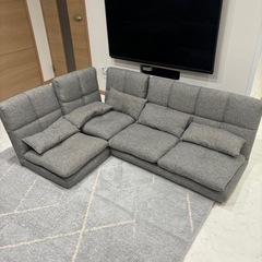 スイートデコレーション座椅子ソファー-美品！KATOJI カトージ 2人乗り