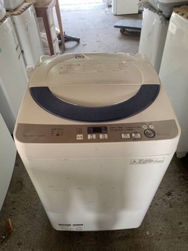 シャープ　全自動電気洗濯機 ES-GE55R-H