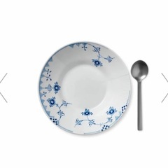 ロイヤルコペンハーゲンブルーエレメンツ ディープ プレート 4枚セット ロイヤルコペンハーゲン プレート 花柄 ブルーエレメンツ