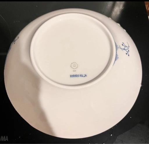 ロイヤルコペンハーゲンブルーエレメンツ ディープ プレート 4枚セット  