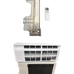 NO.1758 【2016年製】 FUJITSU ルームエアコン 冷房・暖房兼用 AS-C22F-W AO-C22F 主に６畳用 季節 空調家電 エアコン 中古