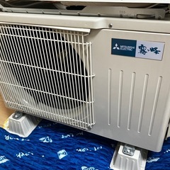 エアコン　三菱　霧ケ峰2022年MSZ-GE2222-W（＋室外機MUCZ-G2222） 